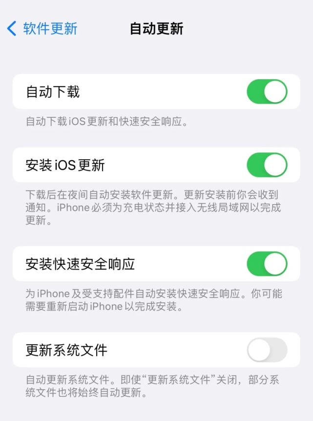 德江苹果手机维修分享苹果快速安全响应更新有必要安装吗 