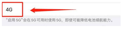 德江苹果13维修分享iPhone 13恒定4G设置方法 